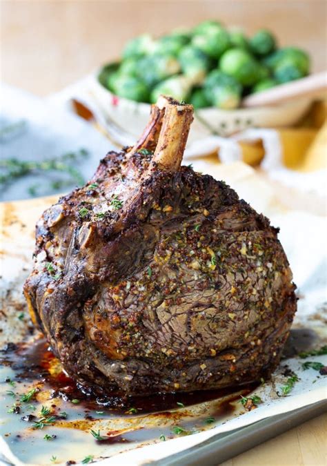 Combine the garlic, salt, and pepper in a small bowl to make a paste. Best Standing Rib Roast Recipe (Christmas Dinner!) - A ...