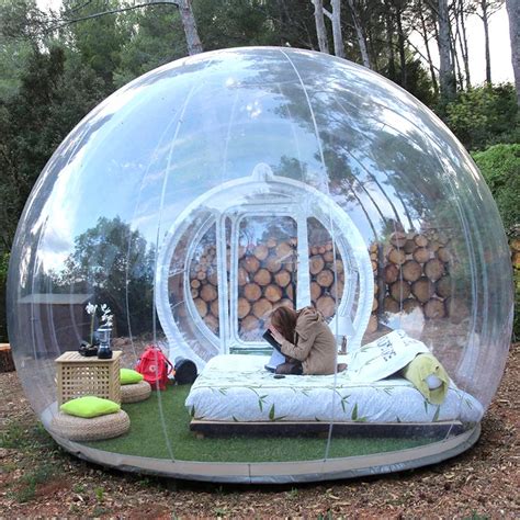 Tente Bulle Gonflable Transparente De 3 M Pour L extérieur Jardin