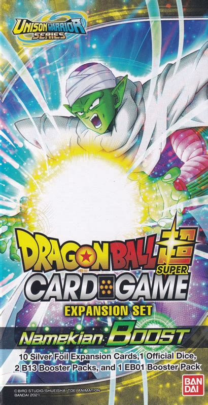 Dragon Ball Super Card Game Namekian Boost Expansion Set Be18