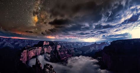 Contemplez Ce Phénomène Naturel Exceptionnel Qui Sublime Le Grand Canyon