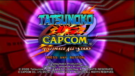 Tatsunoko Vs Capcom Ultimate All Stars Youtube