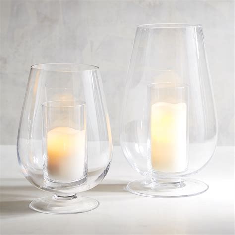 Double Wall Hurricanes Glass Hurricane Candle Holder Candle Holders