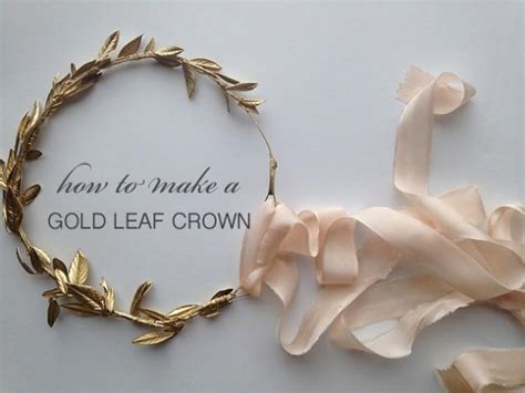 0:28 golden morn nigeria 1 764 просмотра. How To Make A Gold Leaf Crown - Weddbook