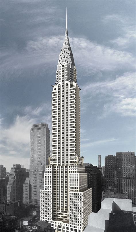 Chrysler Building Manhattan New York Vereinigte Staaten Von
