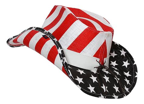 Pure Justice Usa Patriotic Cowboy Hat Red White And Blue C511k93oc6n