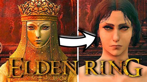 Elden Ring Lady Tanith Face Reveal Youtube