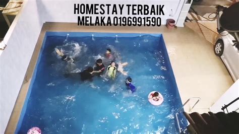 Located in malacca, 5 room villa d'lagos and private pool offers an aqua park, a seasonal outdoor pool and a golf course. Homestay Melaka Murah Private Pool - YouTube