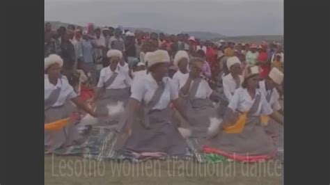 Lesotho Women Traditional Dance YouTube