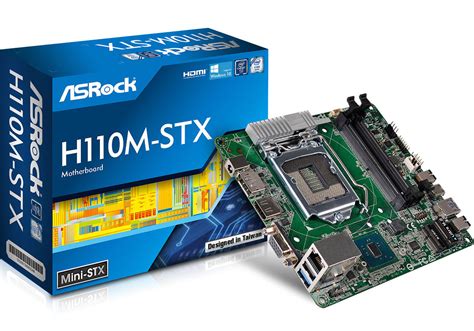 Asrock Releases H110m Stx Mini Stx Motherboard Pc Perspective