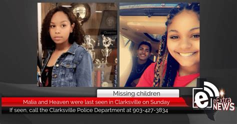 Update Found Missing Children Malia And Heaven Were Last Seen In
