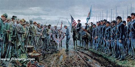 Appomattox Surrender Civil War Art American Civil War War