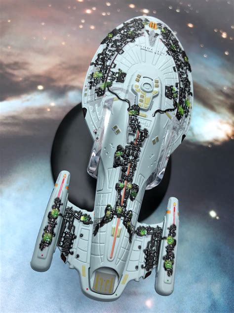 Sammeln And Kunst Star Trek Starships Borg Assimilated Uss Voyager Model