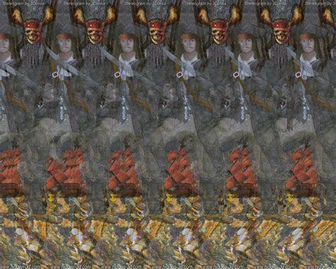 what hides this stereogram brain teasers 4364