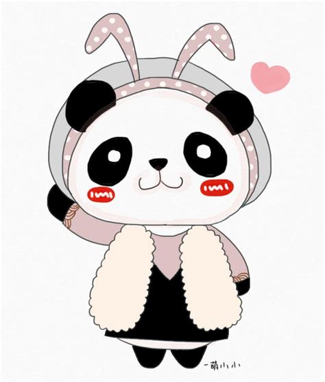 萌小小的熊 Doriszjx Instagram Profile Picdeer Panda Artwork Cute