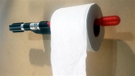 Darth Vader Lightsaber Toilet Paper Holder Star Wars Tp Etsy