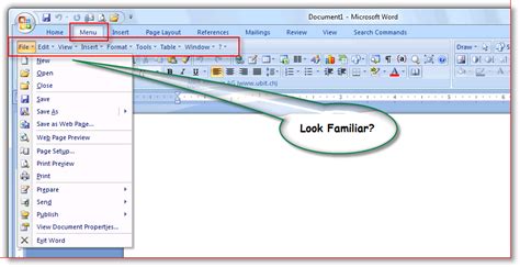 How To Enable Add Legacy File Menus In Office 2007