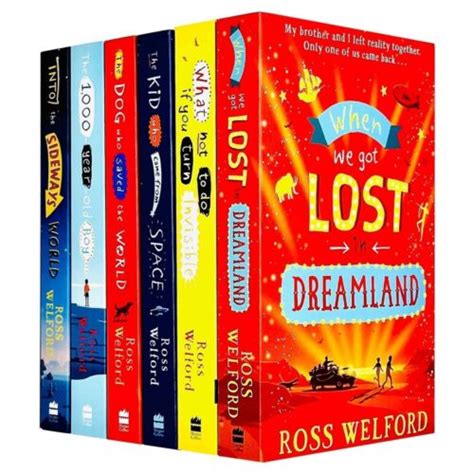 ross welford 6 books collection set when we got lost in dreamland what not to 9780008644239 ebay