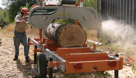 Is A Portable Sawmill Right For Your Farm Hobby Farms