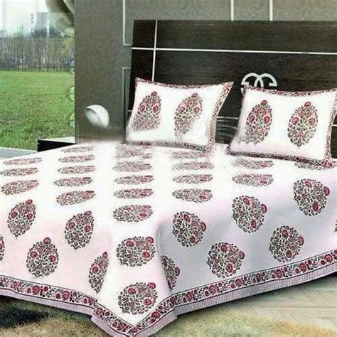 Multicolor Pure Cotton Printed Cotton Bed Sheet At Rs 449set In Jaipur