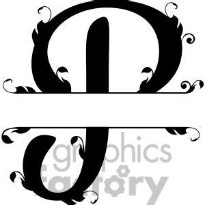 Download split regal p monogram vector design | Free monogram fonts ...