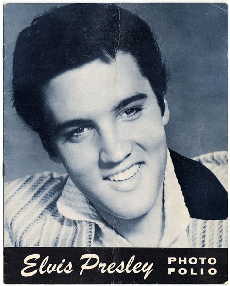 Lot Detail Elvis Presley Signed Photo Folio