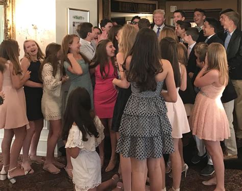 Surprise President Trump Visits Far Hills 8th Grade Graduation Party
