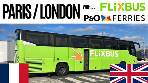 Paris To London By Bus For £30 With Flixbus And Pando Ferries Youtube