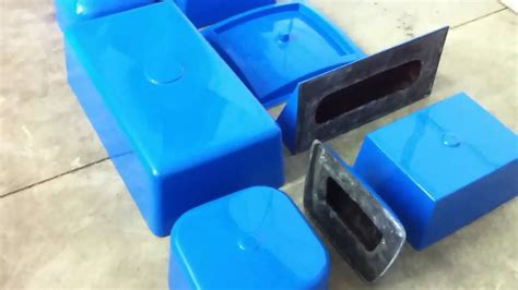 Sink molds for concrete sinks. Dura-Blu fiberglass sink molds for concrete - YouTube
