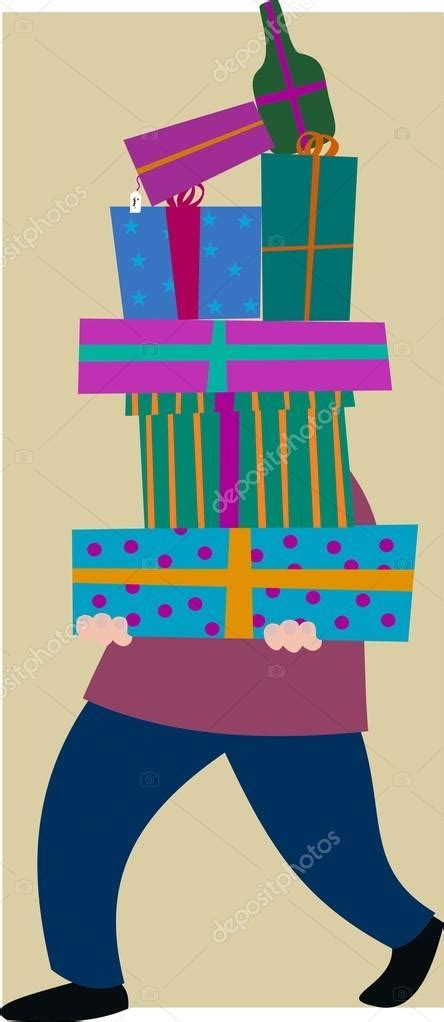 Too Many Presents Stock Vector Image By ©wickerwood 66642419