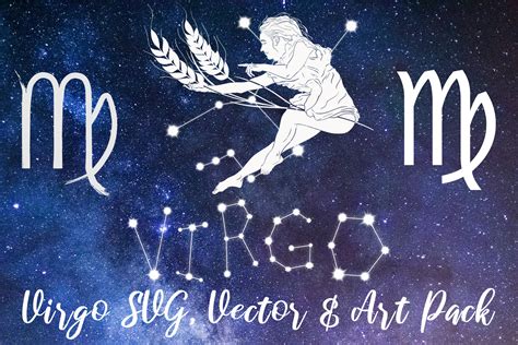 Virgo Zodiac Constellation Horoscope Pack