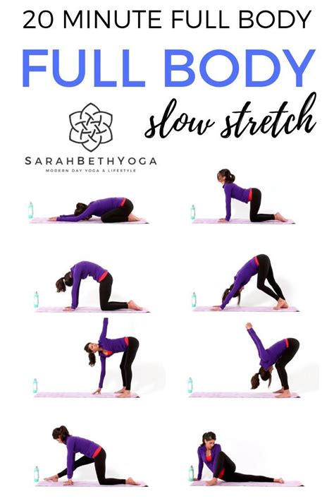 20 Minute Full Body Yoga Stretch Slow Stretch Yoga For Flexibility
