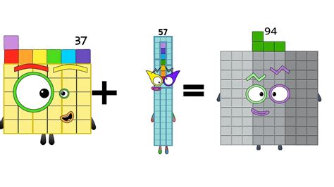 Numberblocks Math Addition For Kids Learn Addition Youtube