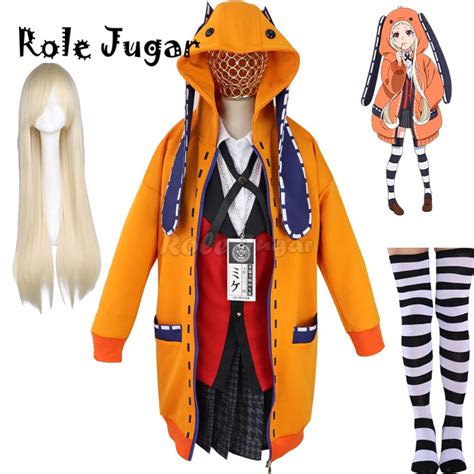 Clothing Costumes Anime Kakegurui Yomoduki Runa Cosplay Costume Outfit