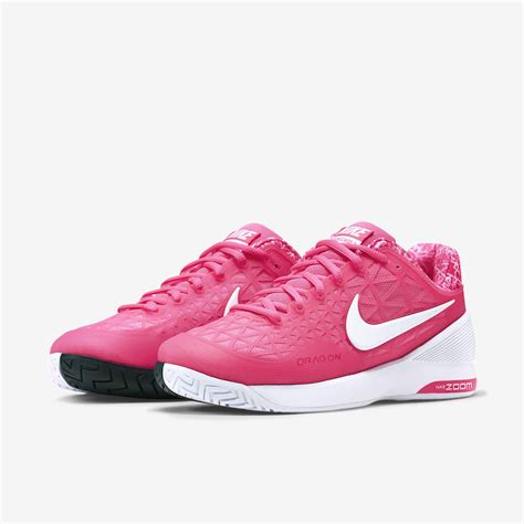 Nike Womens Zoom Cage 2 Tennis Shoes Pinkwhite