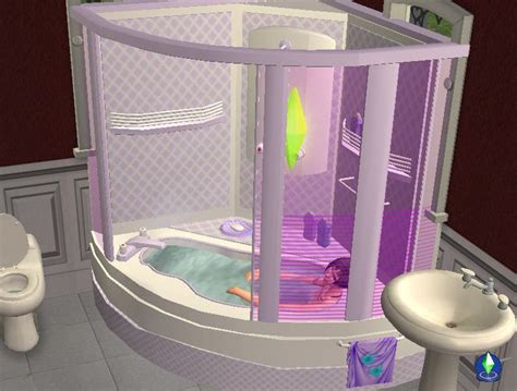 Mod The Sims Corner Bath And Shower Unit Now Fully Working 2011