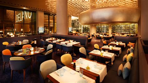 Fine Dining Room Modern Luxury Decorated Interior Restaurant That Can