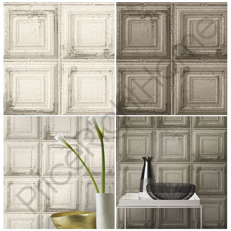 Rasch Distressed Wood Panel Wallpaper Grey White Available Feature Wall Decor Ebay