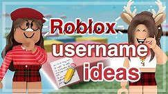 Roblox Username Ideas (christmas, aesthetic, animals, etc)