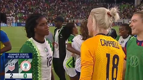 Usa Vs Nigeria 2 0 Womens International Friendly 2021 Super
