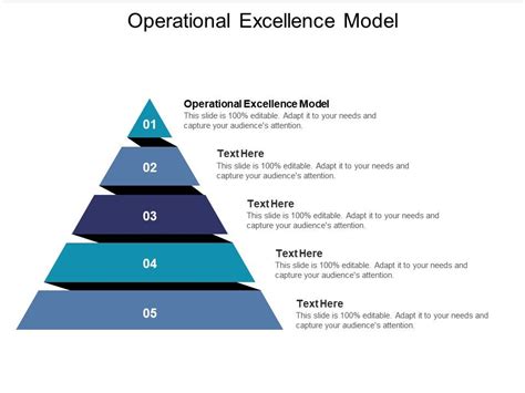 Operational Excellence Model Ppt Powerpoint Presentation Slides Example