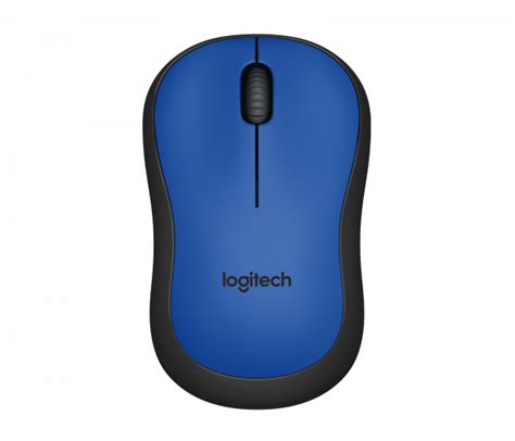 Logitech M220 Mouse Blue Tech Cart