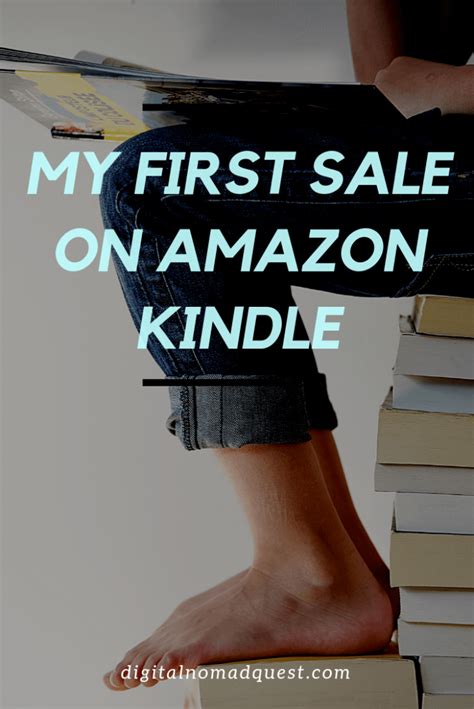 Amazon Kindle Books My First Sale Digital Nomad Quest