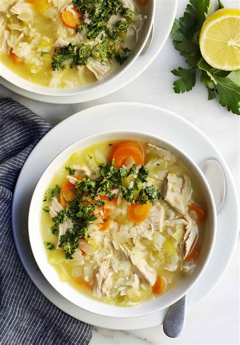 Turkey and Rice Soup (30 Minutes!)- Pinch and Swirl