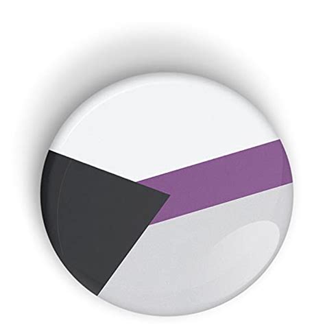 Demisexual Pride Flag Pin Badge Button Or Fridge Magnet