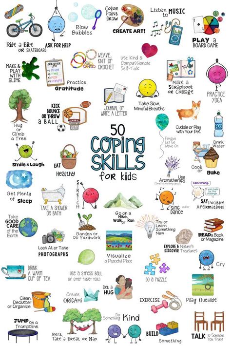 21 Coping Skills Worksheets ~ Losdiadecuatroestaciones
