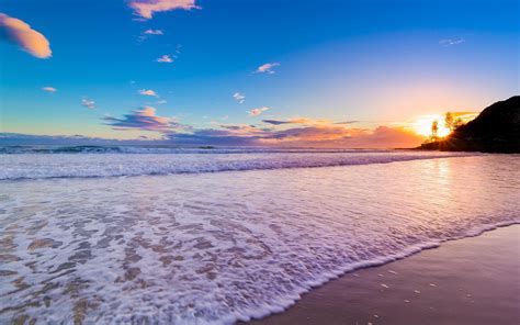 3840x2400 Beautiful Beach Sunset 4k 4k Hd 4k Wallpapers Images