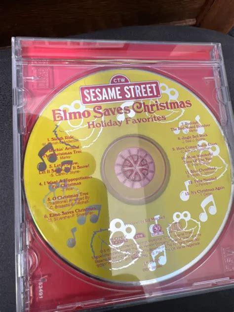 Elmo Saves Christmas By Sesame Street Cd Sep 2002 Sony Music No