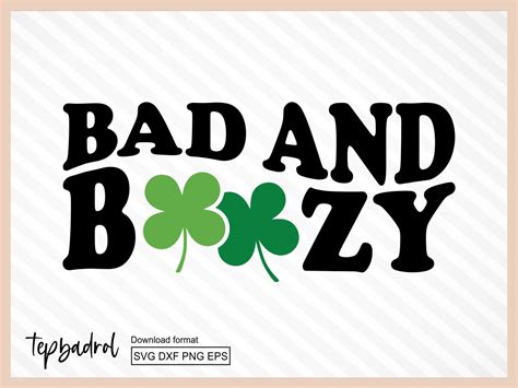 Bad And Boozy Svg Vectorency