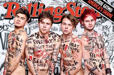 5 Seconds Of Summer Are Naked On The New Issue Of Rolling Stone