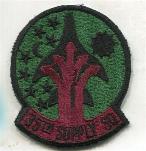 35th Supply Squadron Patch Usaf Us Air Force Vietnam Era 1961 1975 Ebay